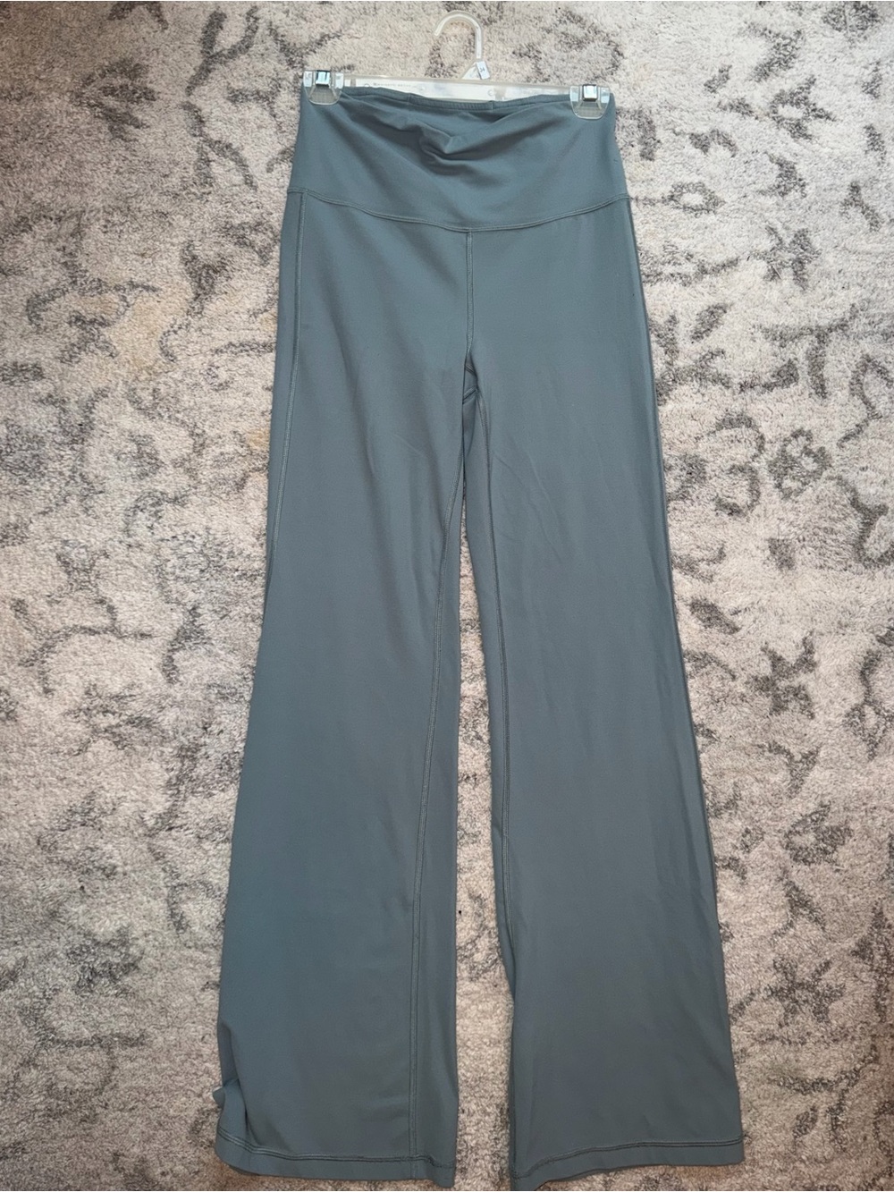 Athleta Wide-Leg Yoga Pants in Seafoam